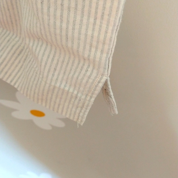 Madewell x The New Denim Project Patchwork Top In Railroad Stripe - Picture 10 of 15